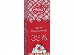Сливки "Молочный гостинец" 33% 1л