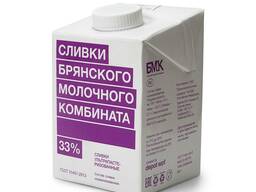 Сливки натуральные БМК Брянский молочный комбинат