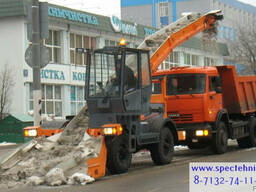 Снегопогрузчик лаповый ДМ -09