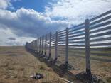 Снегозащитные ограждения из бетона. Стойка С74, Стойка С58, Доска Д30 - фото 2