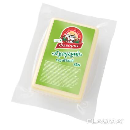 Soft cheese 45% of fat by Favoryt/Сыр мягкий 45% ТМ "Фаворит"