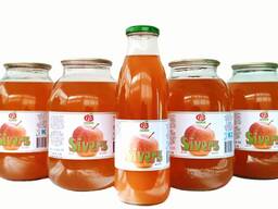 Сок яблочный в 2-х литровых банках