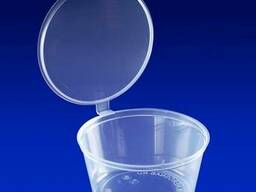 Соусник пластиковый одноразовый 50 мл с крышкой