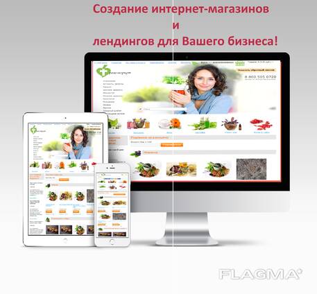 Создание интернет-магазинов и лендингов для Вашего бизнеса
