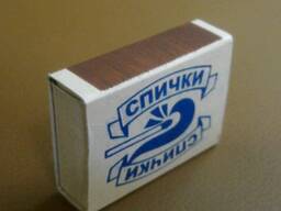 Спички бытовые на экспорт