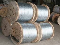 Стальной канат (трос) тройной свивки ЛК-Р 52 мм