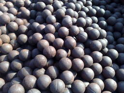 Стальные шары помольные, мелющие 80мм