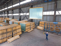 Стекло 4мм листовое бесцветное М1