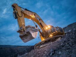 Стекло для экскаваторов