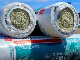 Стекловата 40 RN Стандарт (в рулонах), минеральная вата.