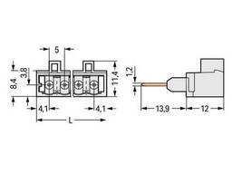 Stiftl. F. Rk. 1,2X1,2 Fs 5Mm Ger 13-P 721-173/003-
