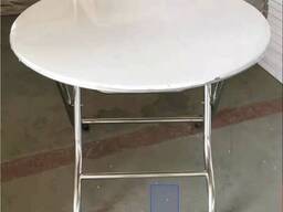 Стол раскладной круглый 90 см RT-90