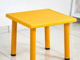 Столик пластиковый детский квадратный - фото 2