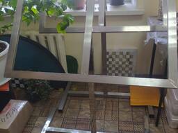 Стойка для мнемосхемы нержавейка 90х60