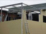 Строительство ангаров складов цехов из сэндвич панелей под ключ - фото 4
