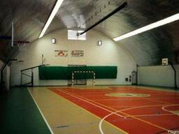 Строительство крытых спортивных площадок