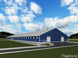 Строительство складов, ангаров и павильонов в Алматы