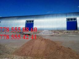 Строительство Зернохранилище из ангаров