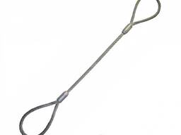 Стропы канатные (чалки) Диам: 4,1-127 мм, Дл: 0,4-100 м, Вид: одноветвевой… в Шымкенте