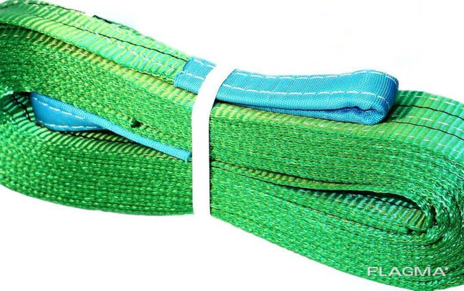 Стропы текстильные Грузоп. : 0,32-100, L= 0,5-30 мм, Ширина: 30-600 мм, Марка: СТП; СТК