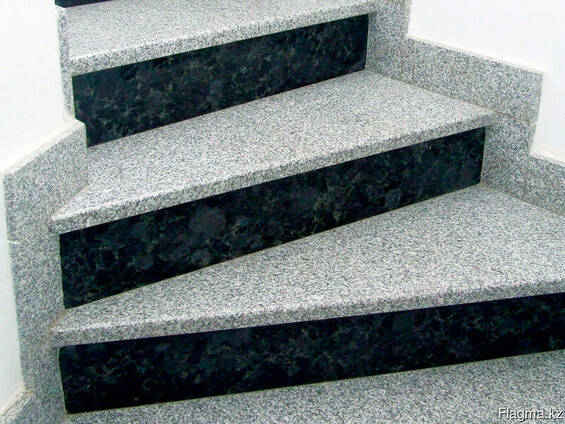 Ступени из натурального камня, гранит