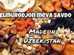 Сухофрукты, фрукты, овощи, веники из Узбекистана