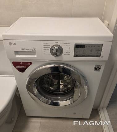 Супер Узкая Стиральная машина LG с загрузкой 4 кг. БУ в отл состоянии