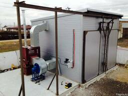 Сушильная камера для пиломатериалов 50м3 загрузки