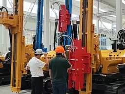 Сваебойная установка. Сваебой. Свпезабивочная машина