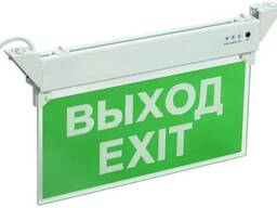 Светильник светодиодный ССА 2101 "Выход-EXIT" 3ч 3Вт Выход-EXIT IP20 аварийный ИЭК. ..