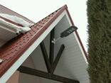 Консольный уличный светильник с солнечной панелью 120 ватт - фото 3