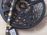 Светодиодная лента RGB 12 в. 60 д/метр SMD 5050, герметичная. Комплект 5 метров. - photo 2
