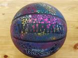 Светоотражающий Баскетбольный мяч WeiMaisi. Размер 7. Для улицы и зала - фото 2
