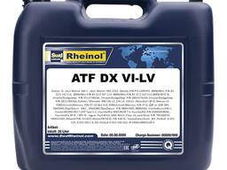 SwdRheinol ATF DX VI-LV - полностью синтетическая жидкость ATF Dexron VI