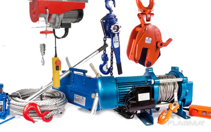 Тали электрические и ручные в наличии в РК. Не дорого