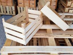 Тарная доска, деревянные ящики, поддоны, паллетные борта, тара любой сложности