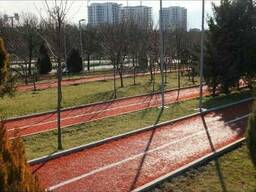 Тартановые покрытия для баскетбольных, волейбольных площадок