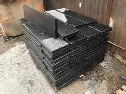 Техпластина снегоочистительная троссовая 1000х250х40