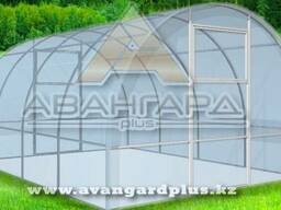 Теплица «Удачная Классик» СПК Skyglass 8 мм, длиной 4 метра