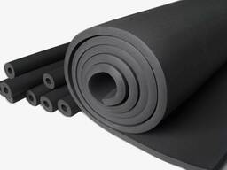 Теплоизоляция гибкая Вид: трубка; рулон, Размеры: 22х6; 28х9; 35х9 мм, Марка: PE в Алматы