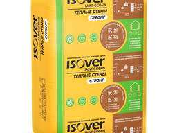 Теплоизоляция Isover Изовер Теплые Стены Стронг 1000х610х50, 10 плит (стекловата, минплита