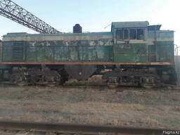 Тепловоз ТГМ 4А с вогоном