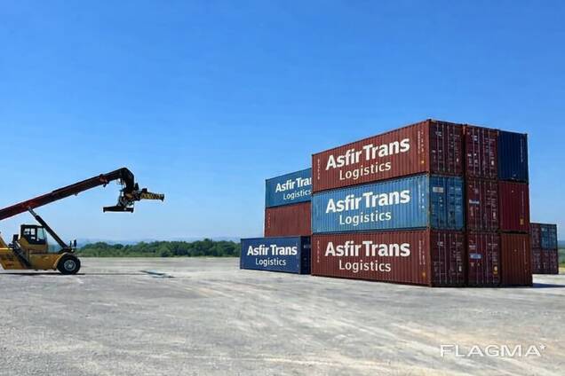 Терминал по сбору и складированию контейнеров с дальнейшей отгрузкой