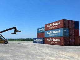 Терминал по сбору и складированию контейнеров с дальнейшей отгрузкой