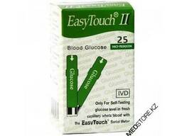Тест-полоски Easy Touch Simple для определения глюкозы в крови №25