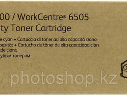 Тонер-картридж Xerox 106R01601 (голубой экономичный). ..