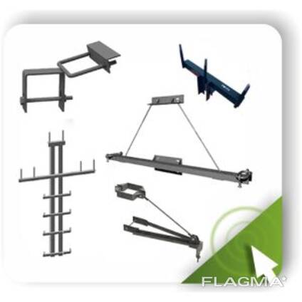 Траверсы оголовки надставки