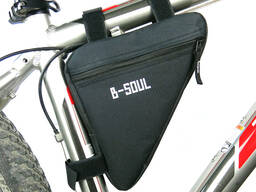 Треугольная сумка под раму велосипеда "B-Soul". Kaspi RED. Рассрочка.