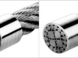 Канат стальной 8,1 - 23,5 ГОСТ 7668-80 оцинкованный смазка А