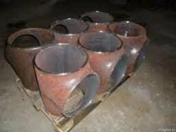 Тройник стальной ГОСТ17376-01, ст.20, ст.09Г2С,